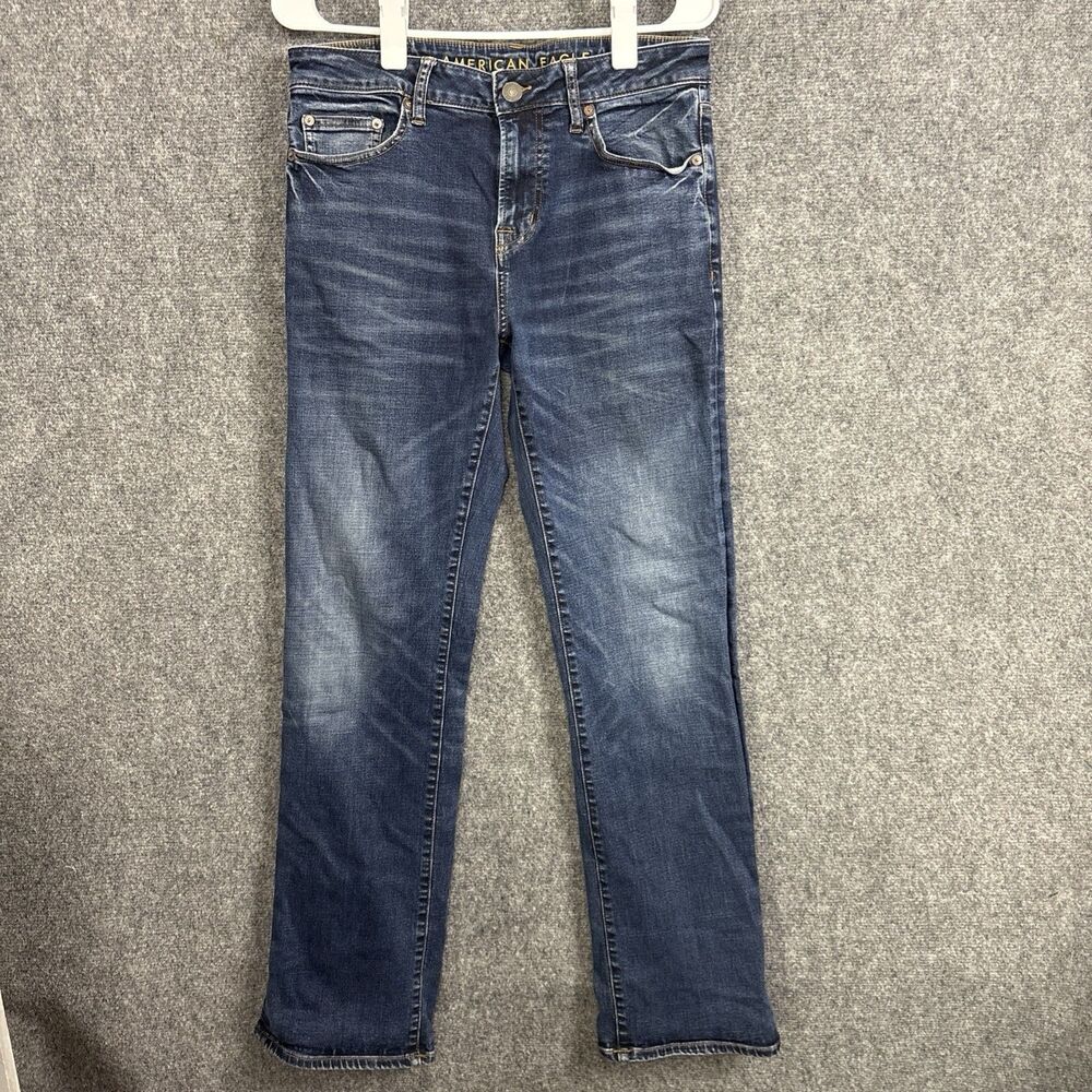 American Eagle Original Bootcut Next Level Flex Jeans Mens Size 32 Blue